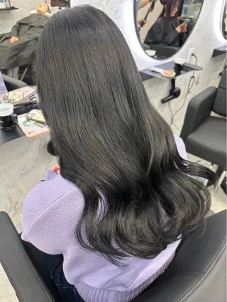 ロング カラー 韓国艶カラー 🇰🇷💎MIUのヘアスタイル