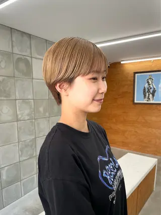 ショート 榛葉 夢乃のヘアスタイル