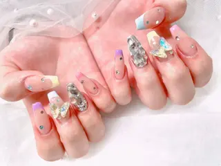 ネイル ゆりか ジョアアンジェ福島のネイルデザイン