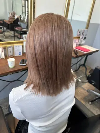 ミディアム カラー 🖤西嶋　桃花🖤 エクステ/レイヤーのヘアスタイル