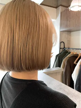 ショート カラー conne&riri所属・MAYU 💚森下のヘアスタイル