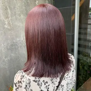 ミディアム カラー SALOWIN名古屋栄店所属・Yuuki🌷名古屋 栄 カラー/ボブのヘアスタイル