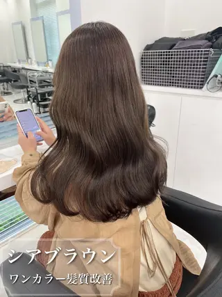 セミロング カラー パーマ ヘアアレンジ メンズ キッズ ネイル マツエク・マツパ アイブロウ 💕トレンドうる艶髪 💕TUNE銀座のヘアスタイル