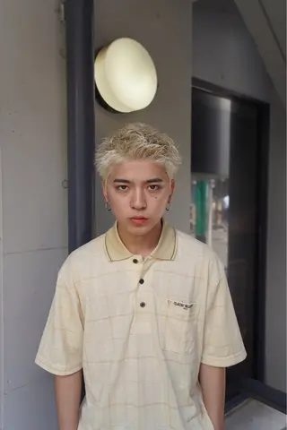 カラー メンズ fifth神宮前 HIN★T★のヘアスタイル