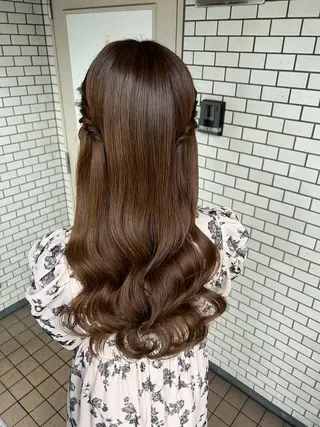 ヘアアレンジ 大人可愛いヘアメイク 💋🧚‍♀️しずかのヘアスタイル