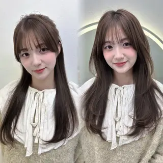 ロング 🌸透明感/レイヤー / 栗林 彩🌸のヘアスタイル