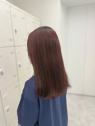 カラー ブリーチなし透明感 💗RYOTAのヘアスタイル