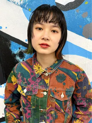 ミディアム カラー －SARRY－ YUKIのヘアスタイル