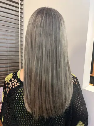 ロング カラー 🍏Rio🍏 Color☆*。のヘアスタイル