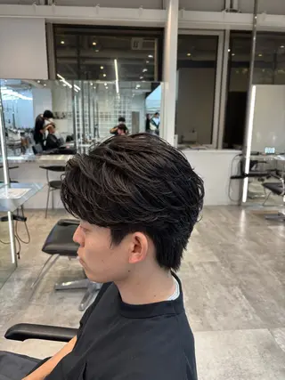 ショート パーマ 【fifth】上條 巧真のヘアスタイル