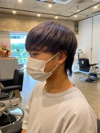 カラー 💈メンズカット 神保町💈志賀 隼樹のヘアスタイル