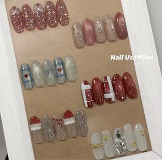 ネイル 本町NailUsaM imi MOMOKAのネイルデザイン