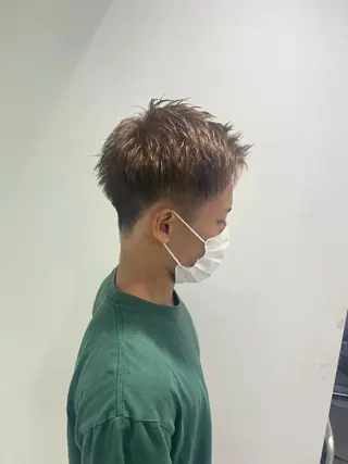 ショート メンズ 川崎1メンズパーマ師 🌀岩﨑弘成🌀のヘアスタイル