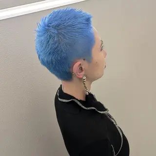 ショート fuwat所属・秋葉原でカラーする なら🐉ちぇーたんのヘアスタイル