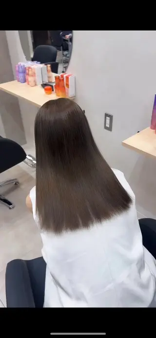 セミロング カラー ALLEN hair 郡山店所属・和久 夢彩のヘアスタイル
