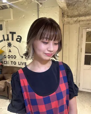 ショート カラー ☁️透明感カラー☁️ Reikaのヘアスタイル