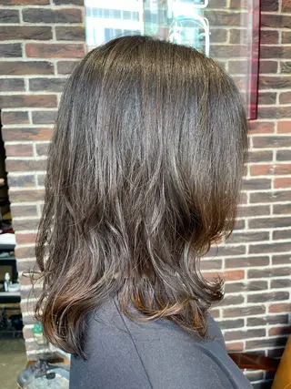 ミディアム パーマ Hair salon 6所属・照井 奈保子のヘアスタイル