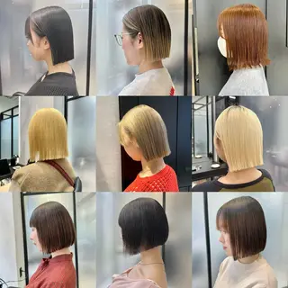 ショート SALOWIN心斎橋Suite店所属・ブリーチ毛にもできる 縮毛矯正|鷹司郎のヘアスタイル