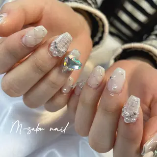 ネイル 韓国/網紅/パーツ M-salonのネイルデザイン