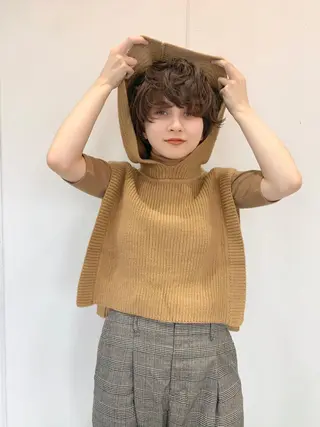 ショート loka所属・山本 晶大のヘアスタイル