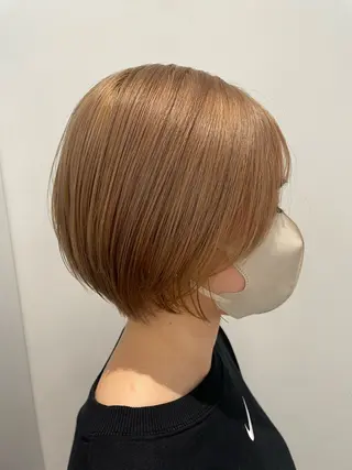 ショート 地毛風縮毛/ 巻ける縮毛/山下凌生のヘアスタイル