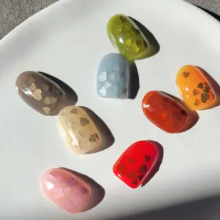 ネイル 🌲🌳🚪iiit o🌲🌳🌲のネイルデザイン