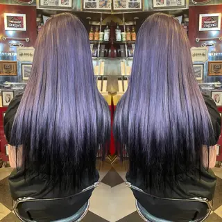 ロング カラー 👑派手髪/カット 👑ANRYのヘアスタイル