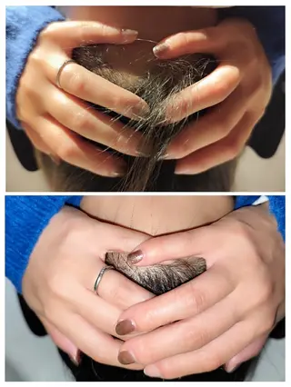 ロング Suimmie 田島のヘアスタイル