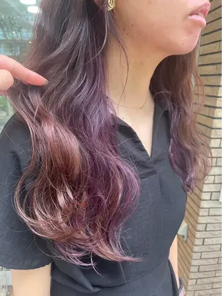 ロング albero🧸 🌳鈴木遥菜のヘアスタイル