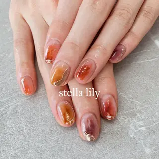 ショート ネイル STELLA LILYのネイルデザイン