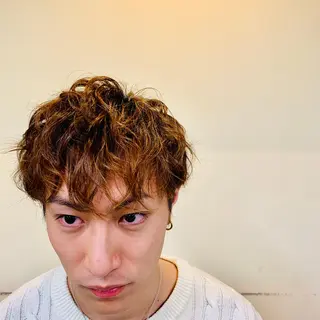 メンズ ヨシミ カズヤのヘアスタイル