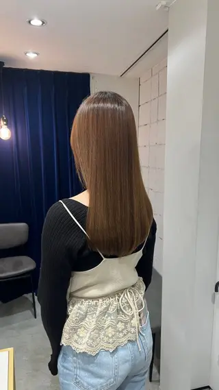 ロング パーマ ☆ 透明感カラー HARUKA ☆のヘアスタイル
