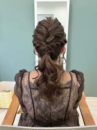 セミロング M.arc 【マーキ】のヘアスタイル