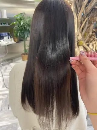 ロング カラー 🧁はるひ/ ZEST八王子🟡のヘアスタイル