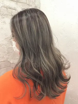 ロング カラー ️🩵透明感カラー Yūka🩵のヘアスタイル