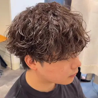 ミディアム メンズ est-r.Fukuoka所属・マエダルイ🫧 韓国ヘア🫧博多のヘアスタイル