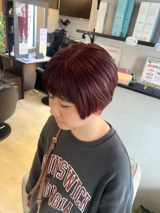 カラー ambi×Tiara beauty salon所属・Riona 下関/ 脱毛/ヘッドスパのマツエク・マツパデザイン