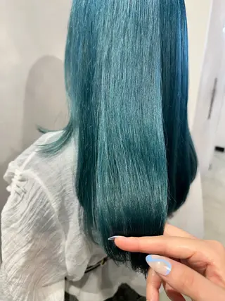 ロング カラー 渋谷レイヤーカット/ 暖色艶カラー🩵高橋のヘアスタイル