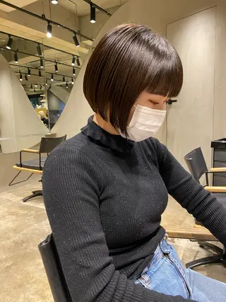 ショート hemm,hemm.所属・ショート・ボブ MIKUのヘアスタイル