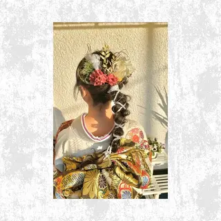 ロング SALON DE KIKUCHI 本店所属・菊池 栄里奈のヘアスタイル