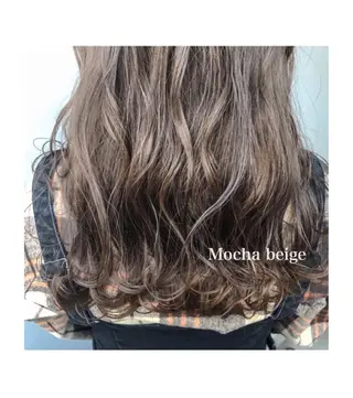 ミディアム カラー パーマ ヘアアレンジ メンズ ネイル マツエク・マツパ Rene'所属・当日予約⭕️ yuriのヘアスタイル