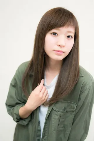 セミロング ロング カラー 平 一裕のヘアスタイル