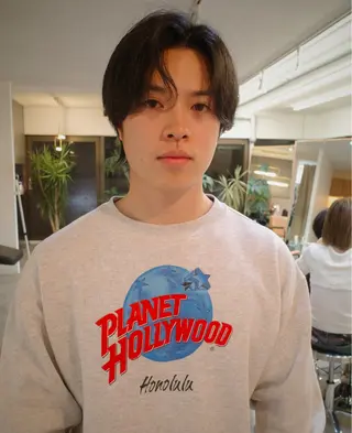 メンズ 🎚️デザインカラー ブリーチminamiのヘアスタイル