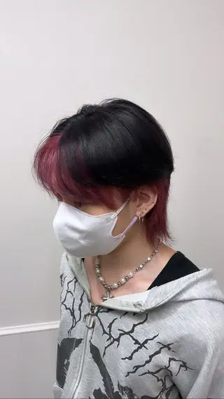 ショート カラー メンズ SEPHILE所属・メンズ韓国ヘア👹 KAJIのヘアスタイル