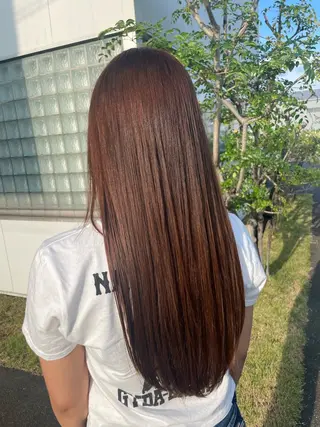 ロング 佐々木 麻衣のヘアスタイル