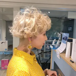 カラー happy  man 🌸血色カラー🌸のヘアスタイル