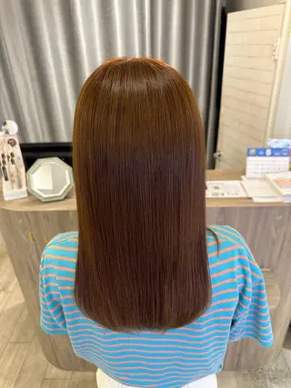 カラー 艶髪ストレート /Riko🐰のヘアスタイル