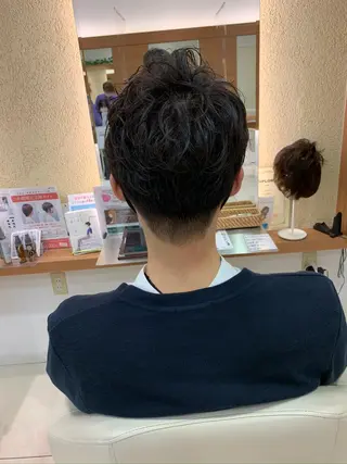 ショート パーマ 頭浸浴×似合わせ HolyGrailのヘアスタイル