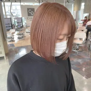 ショート カラー 前田 善夫のヘアスタイル