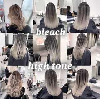 ロング ブリーチ×エクステ 超特化美容師のヘアスタイル